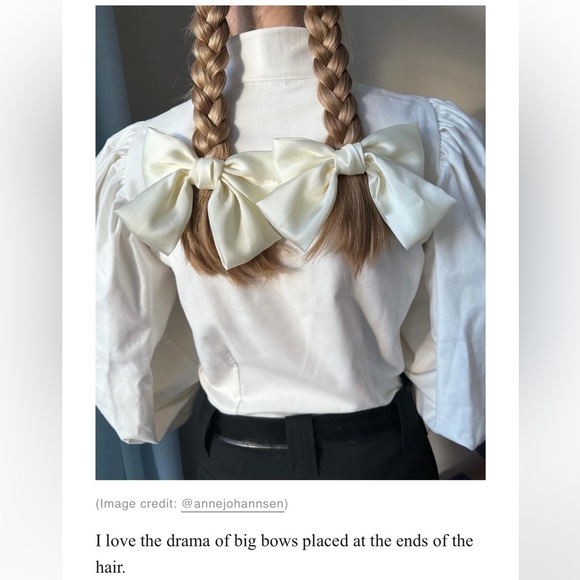 Pink Velvet Bow Hair Elastic - Picture 16 of 16